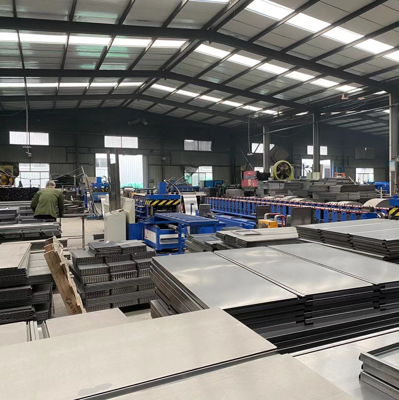 Adjustable Steel Warehouse Shelf, 4 Levels, Boltless Type, 500kg Per Tier Industrial Stack Rack