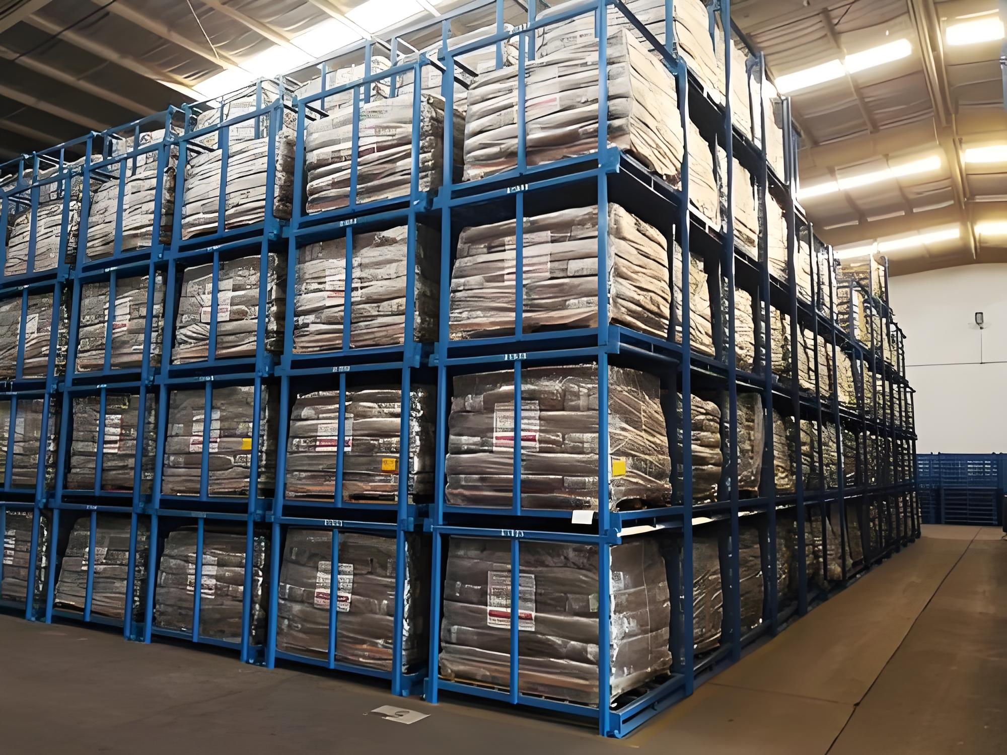 Mraking Heavy Duty Steel Stacking Racks Customizable Pallet Stack Racks for Warehouse Storage Logistics