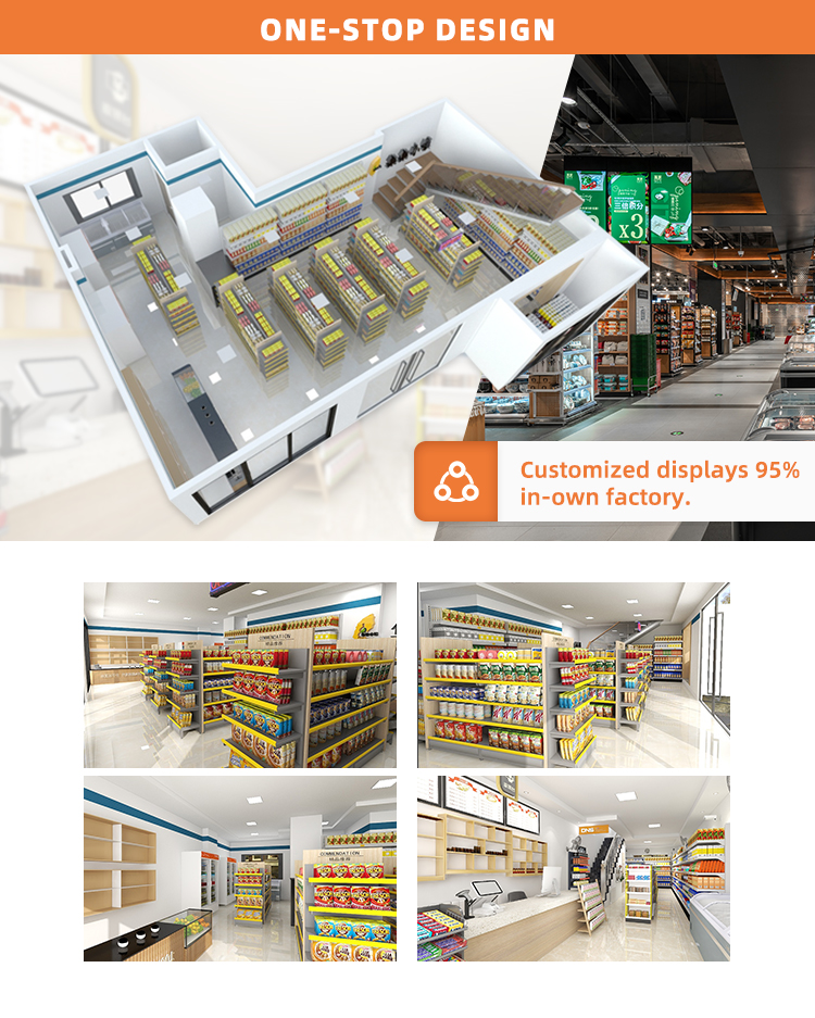 Supermarket Shelves Showcase