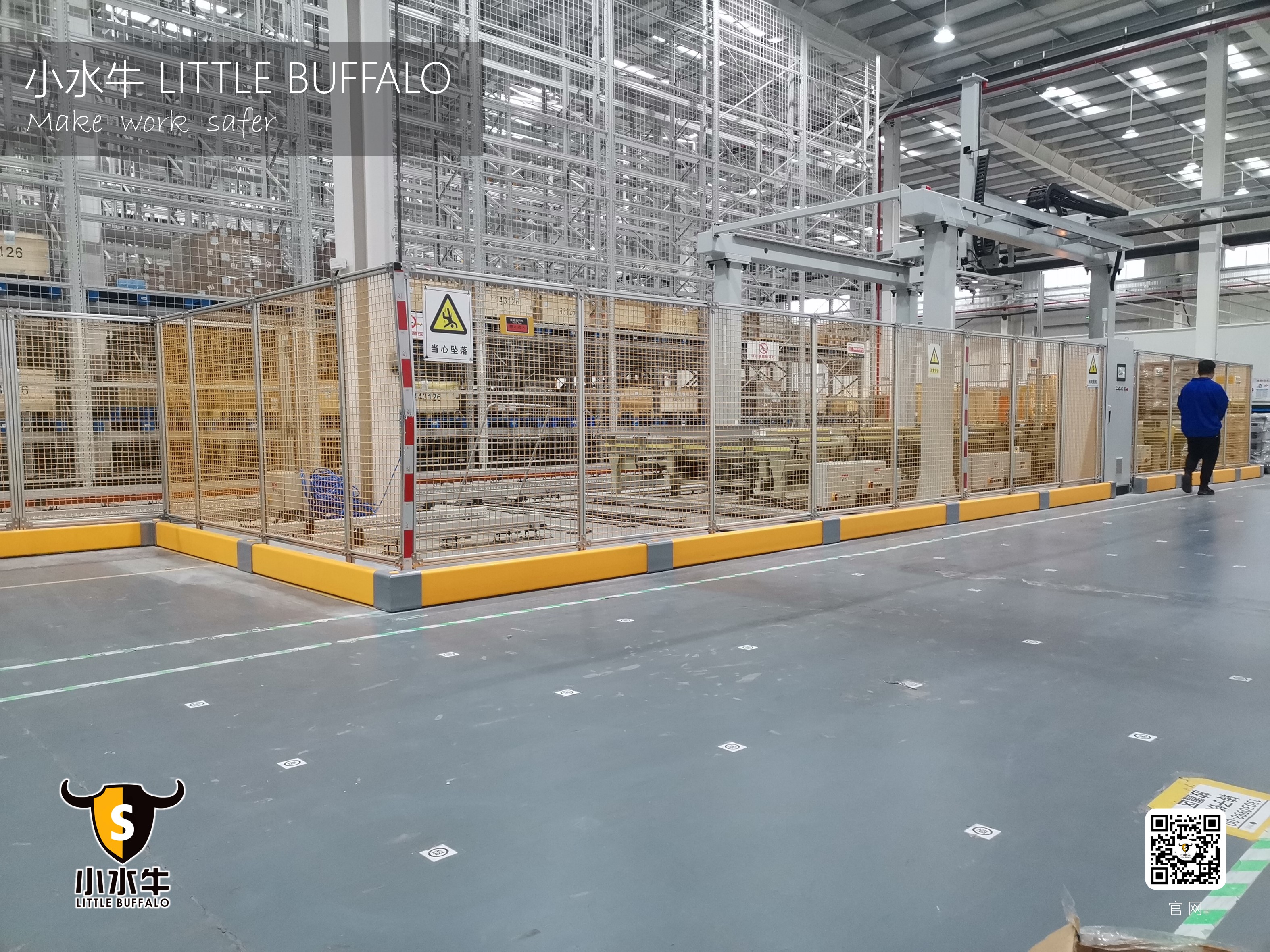 Rack Upright Protector Pallet Rack Polymer Anti-Collision Guardrail Corrosion Resistant TUV Certified 3 Tonne Load Capacity