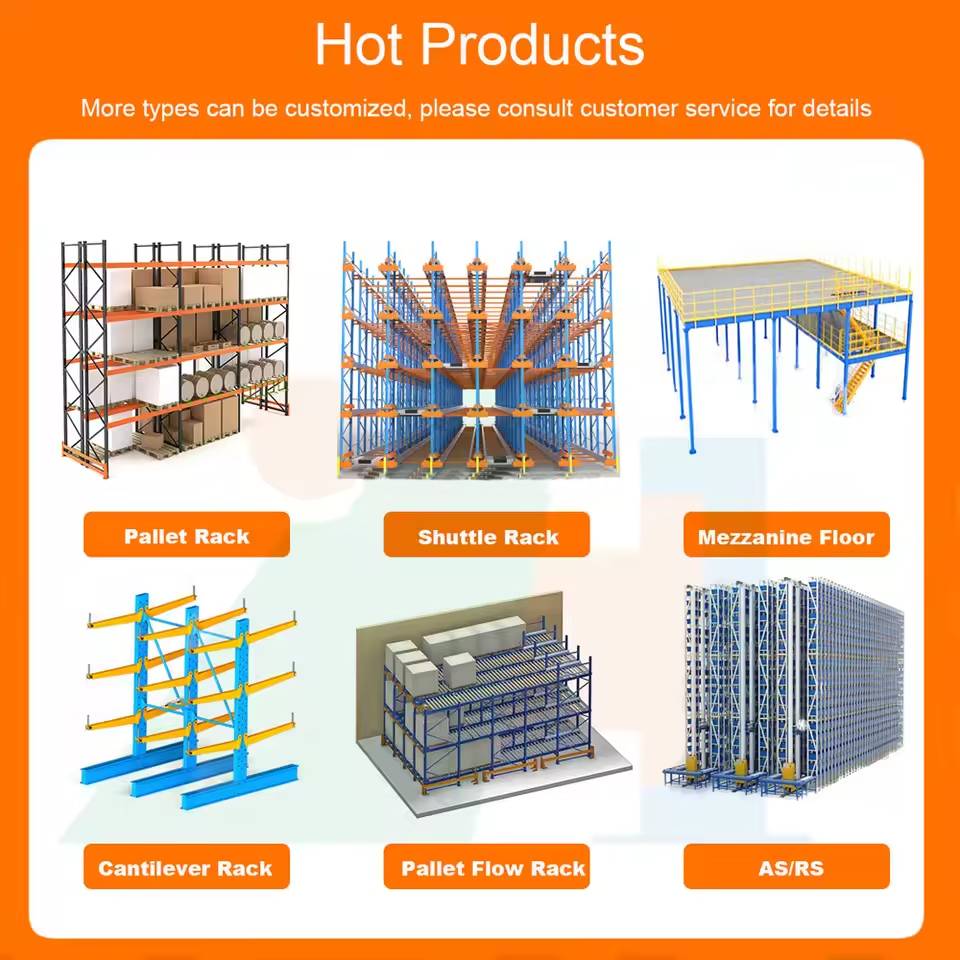 5 Layer Metal Pallet Flow Rack Gravity Storage Racks Heavy Duty Multi-Level Warehouse Industrial Cargo Storage Equipment