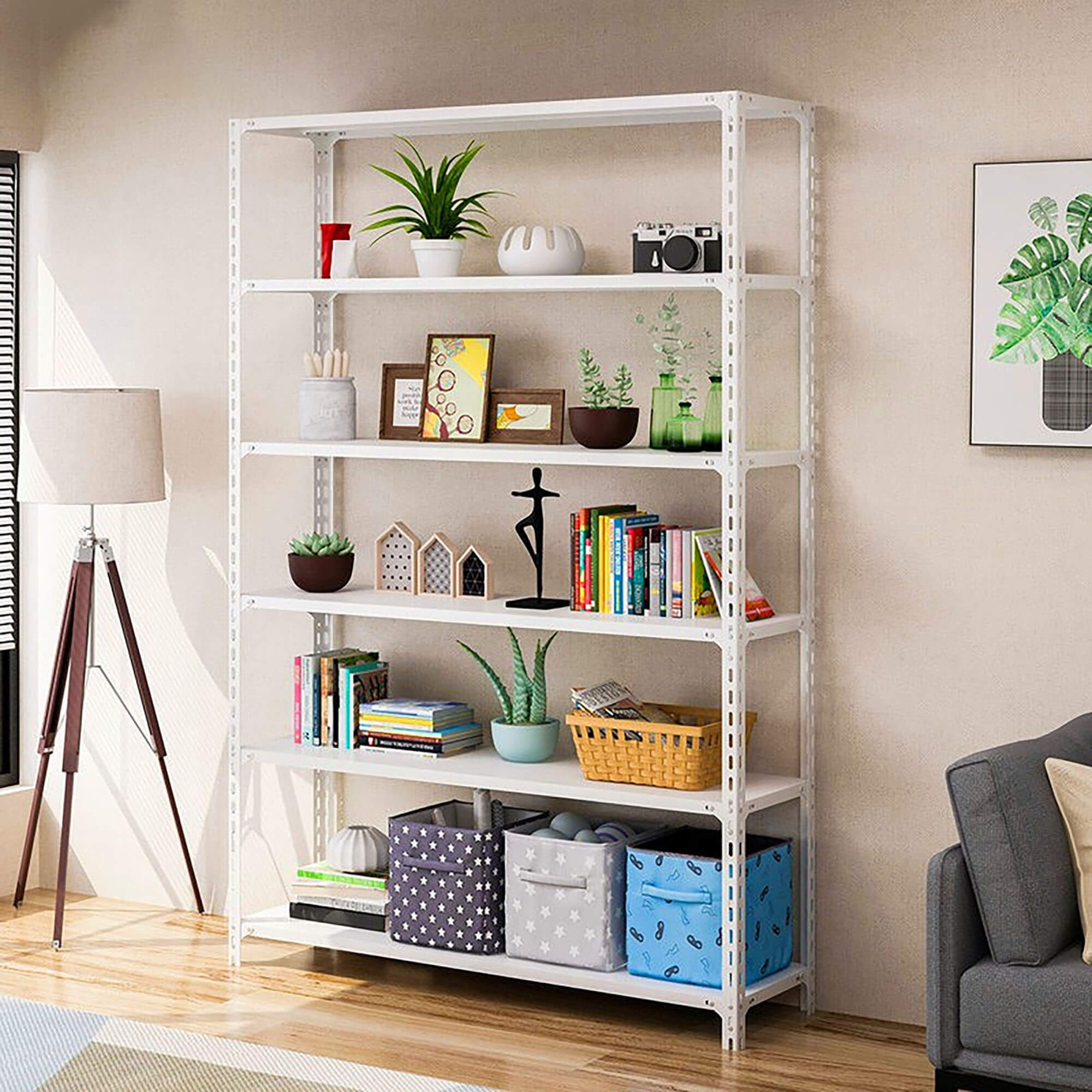 Boltless Rivet Shelving Detail 6