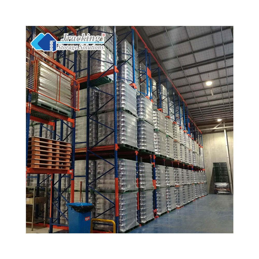 Jracking Dexion Pitch 76.2 mm Style Warehouse Beam Pallet Rack System
