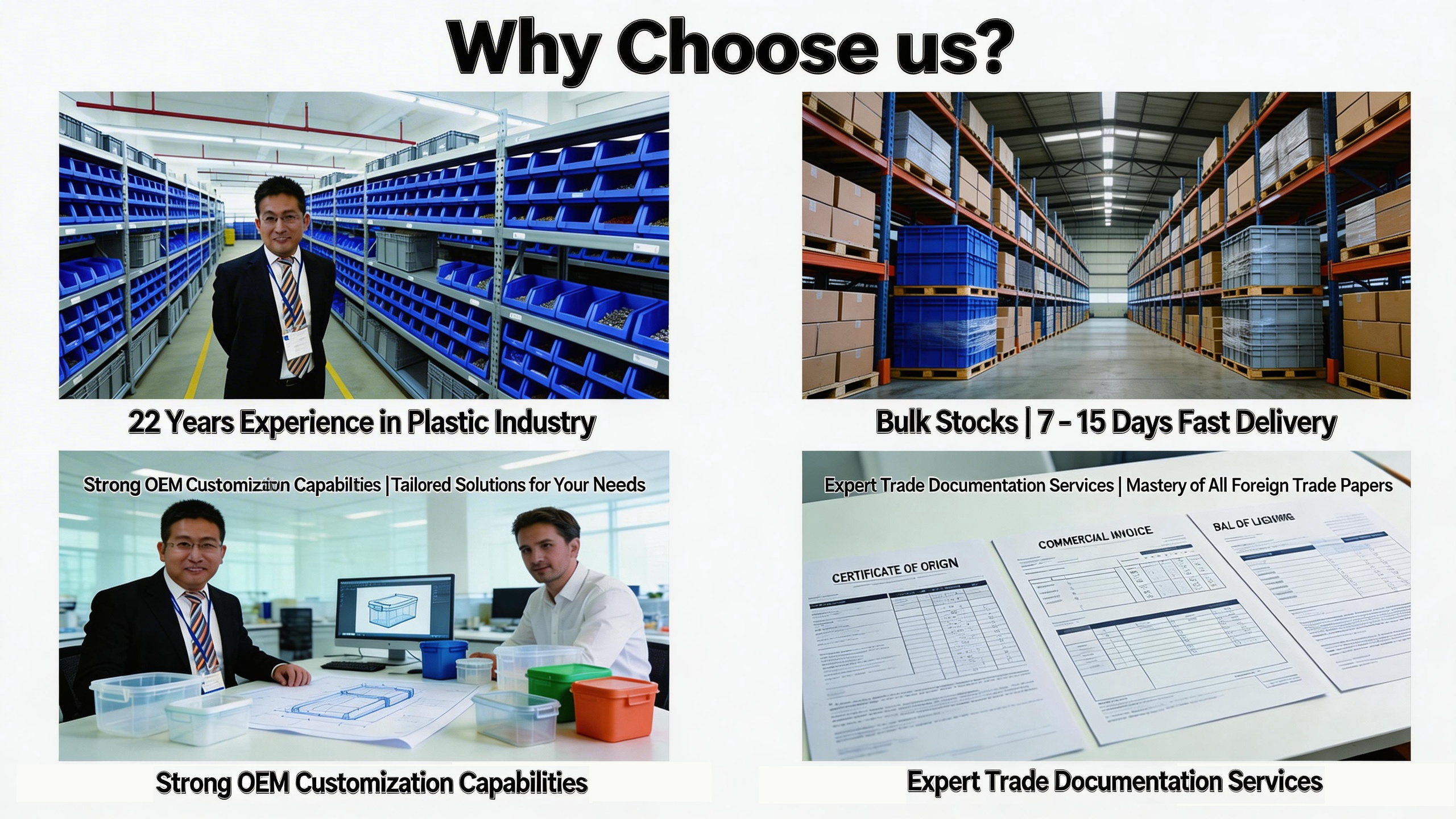 INORDER Semi-Open Stacking Warehouse Bin Spare Parts Picking Storage Organizer for Hardware Sorting Shelving Wholesale