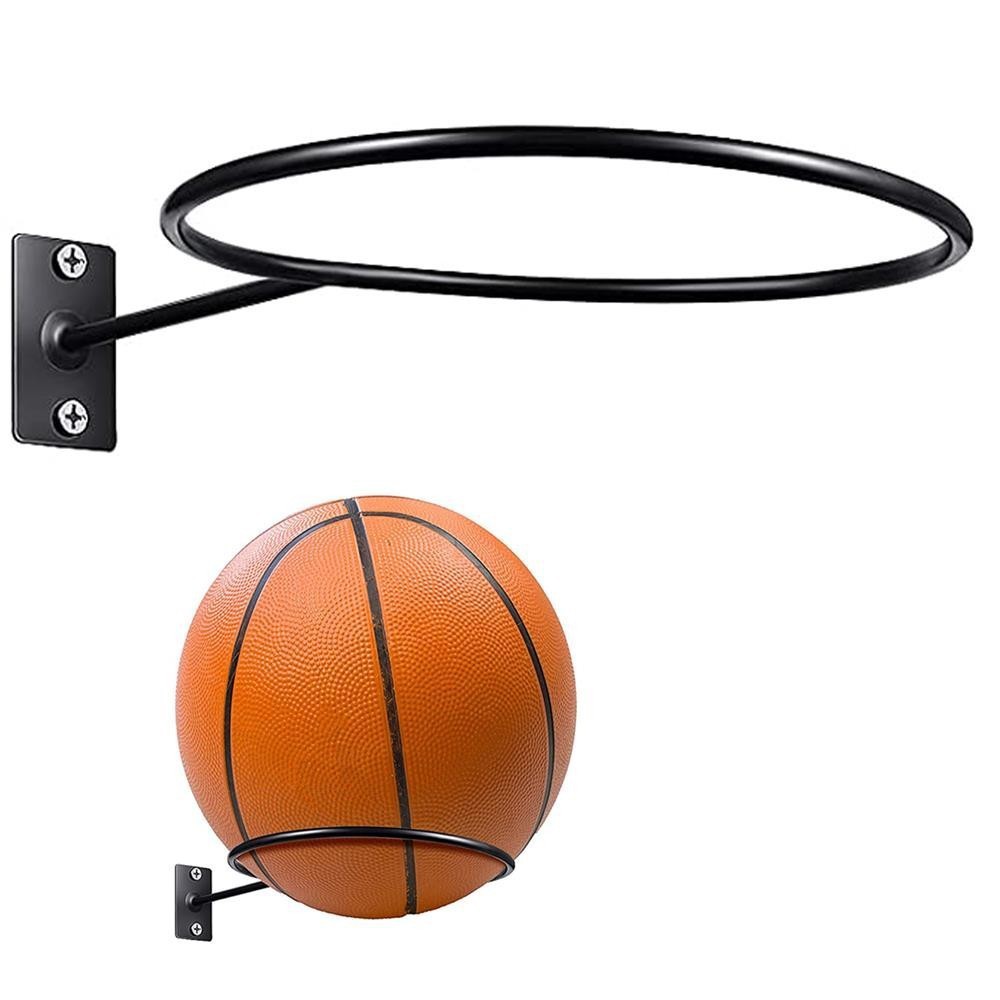 Modern Design Wall-Mounted Metal Storage Holders Racks Flower Rack Organizer Systems for Basketball Storage for Warehouses