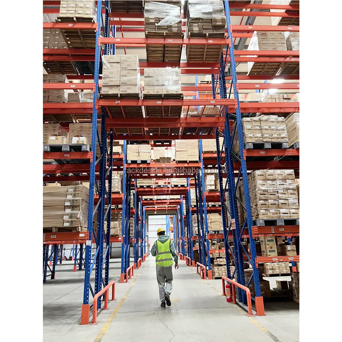 Warehouse Disassembled Industrial Rack High Bay Selective Pallet Rack Heavy Duty Pallet Rack for Sale Storage Racking Systems