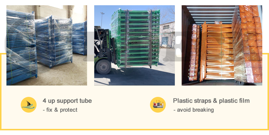 Customized Heavy Duty Metal Powder Coated Storage Steel Stacking Racks for Warehouse