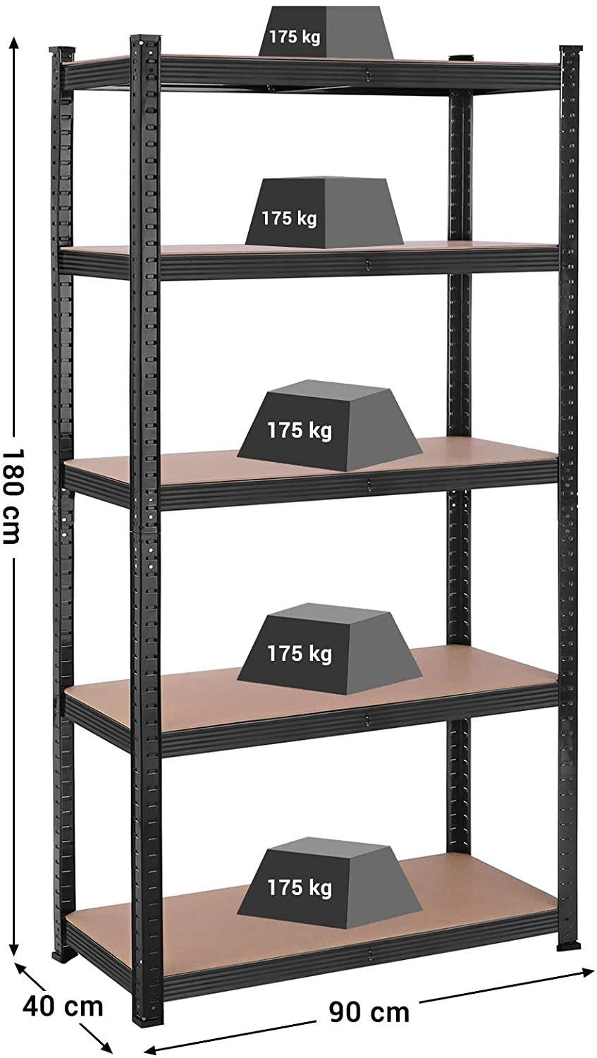 Shelving Dimensions and Build