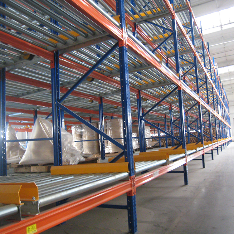 High Efficient Steel Selective Gravity Pallet Racks with High Storage Capacity for Warehouse Storage