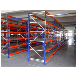 Factory Storage Shelves 4 Layer Long Span Rack System Medium Duty