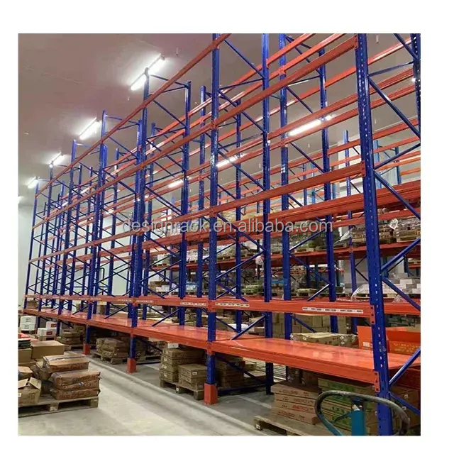 High Density Storage Racking Warehouse Logistics Center Space Saving Double Deep Rack