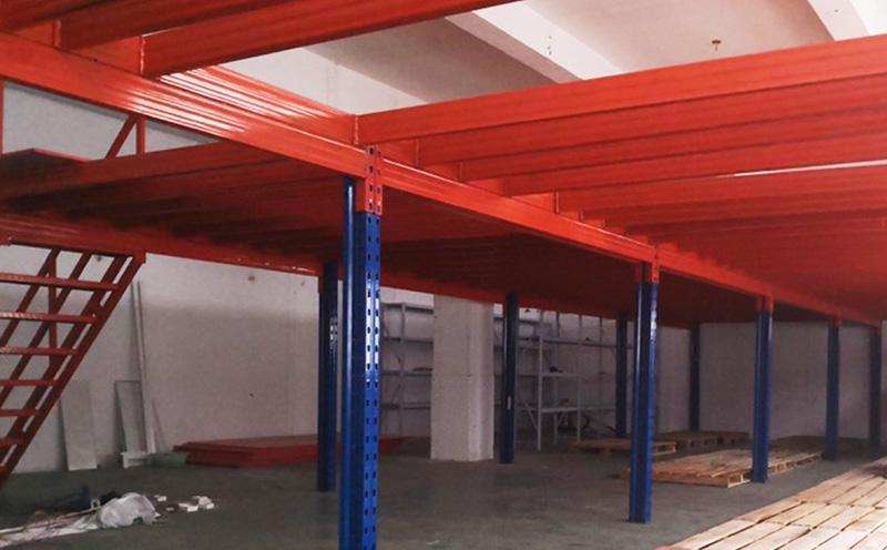 Mezzanine Warehouse Structure View 1