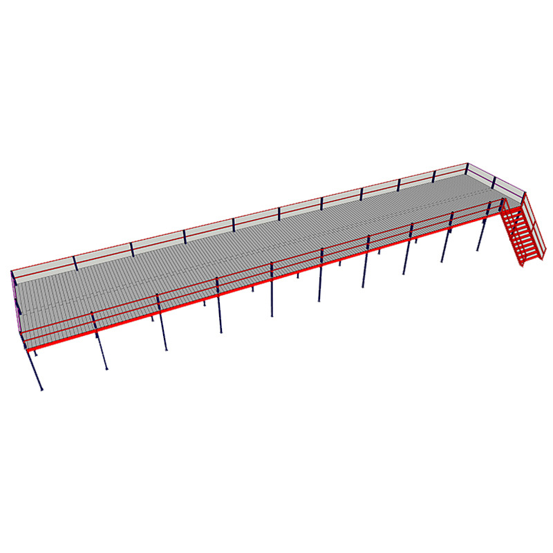 Industrial Customized Steel Structure Racks Supported Multi-tier Loft Mezzanine Floor Platform Racking