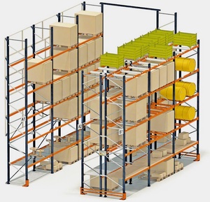 Warehouse Storage Heavy Duty Pallet Rack US Teardrop Pallet Racking System