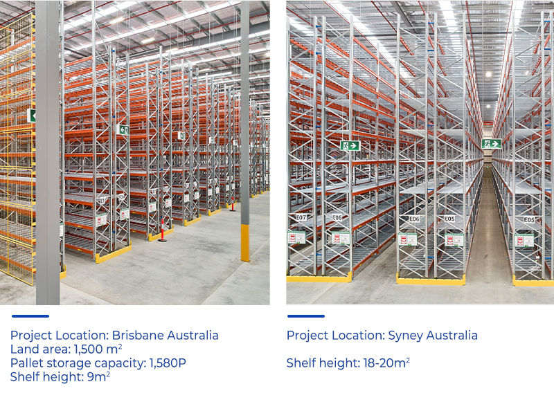 Industrial Racking Facility Detail