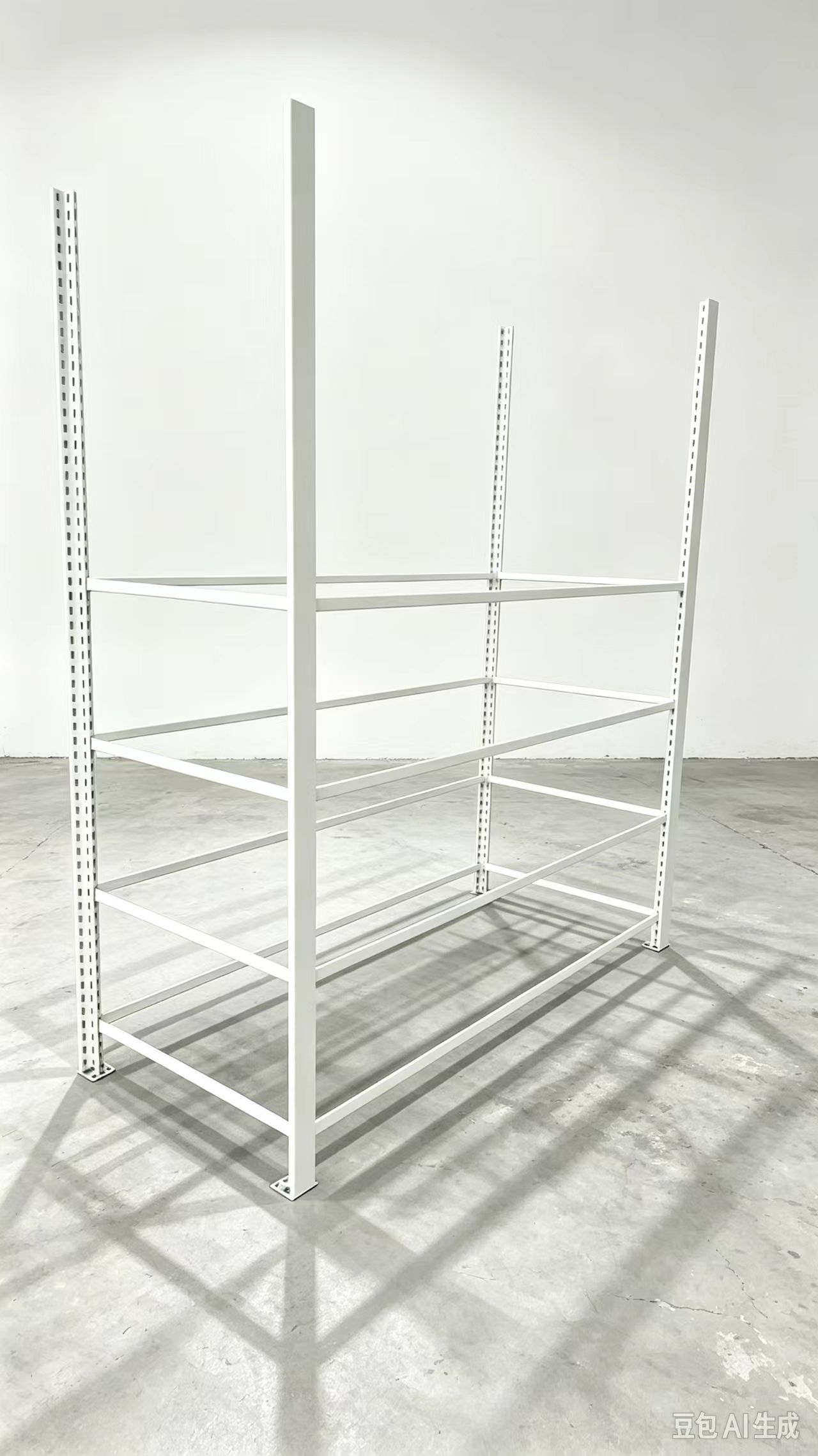 New Arrival T-Type American Slotted Angle Shelving with Drawer Boxes for Small Parts Sorting Warehouse Storage