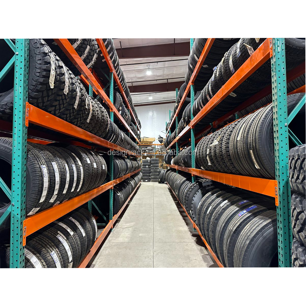 Logistics Center Pallet Rack Warehouse Rack Manufacturer Q235B Steel Heavy Duty Storage Rack Custom Design ISO Certified System