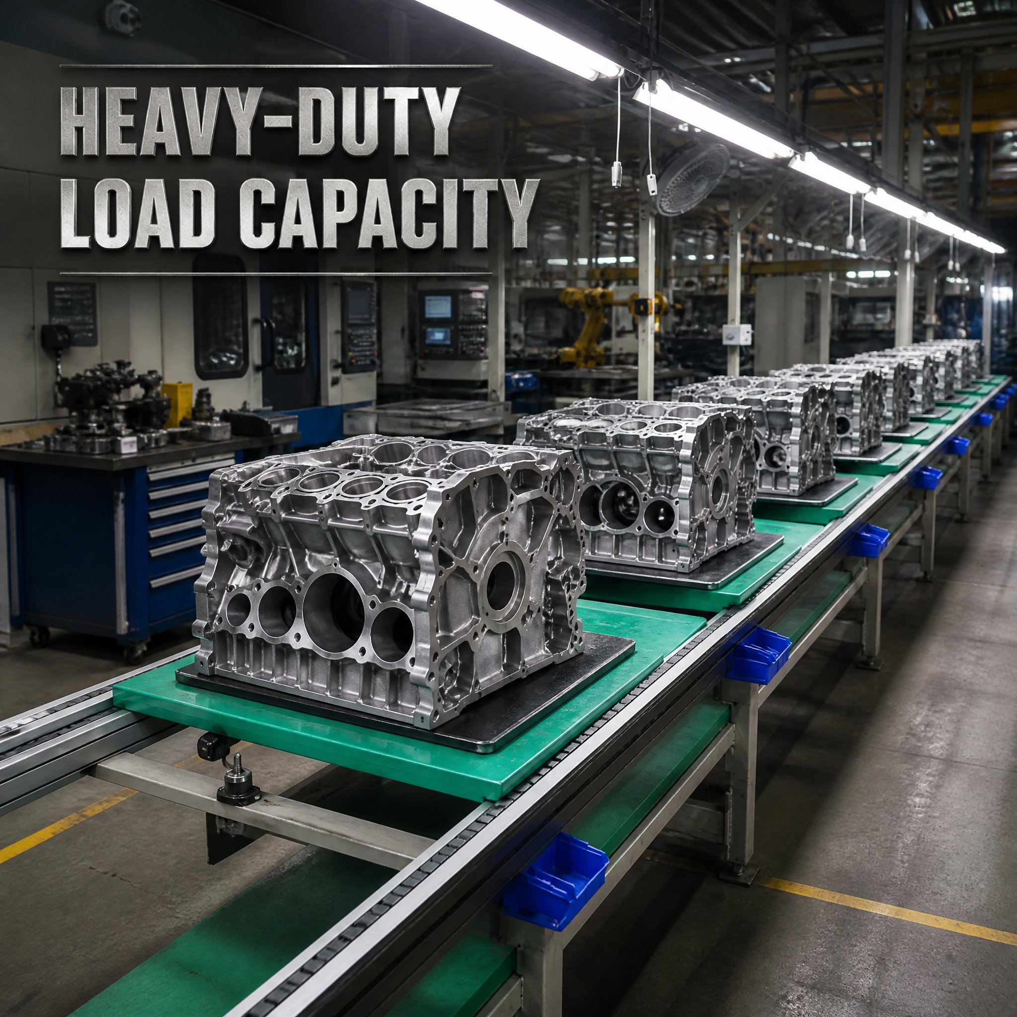 PTS2 Stainless Steel Pallet Conveyor System for Battery Module Production Double Speed Chain Conveyor Automatic Assembly Line