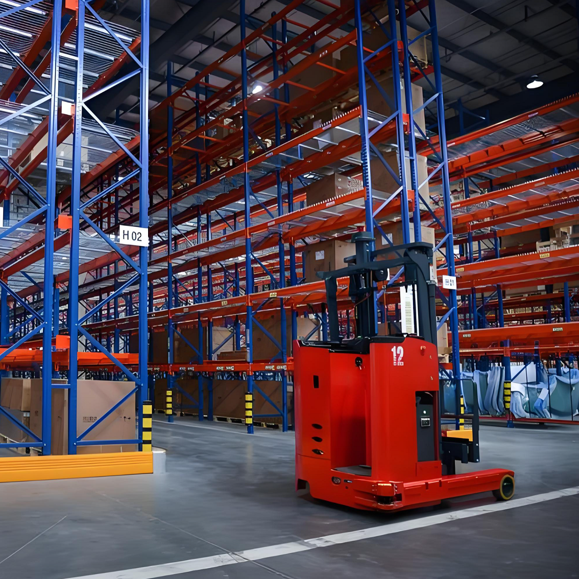 Automatic Double Deep Pallet Assembly and Racking Line for High-Capacity Warehouses