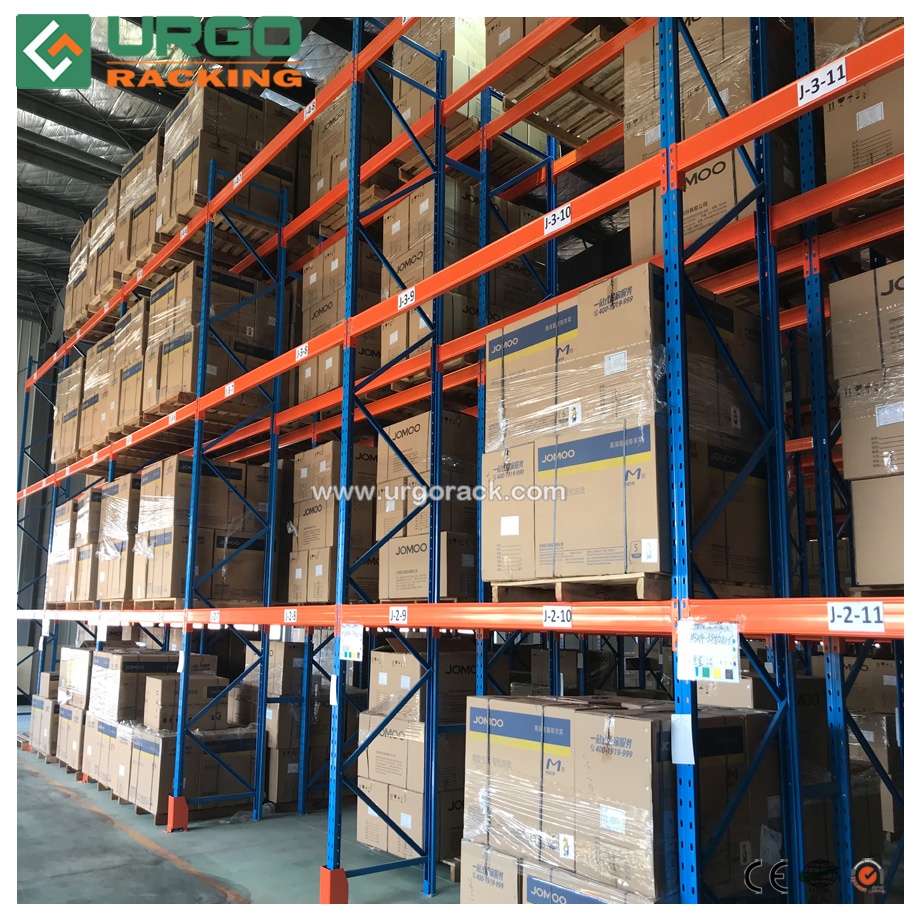 Steel Selective Pallet Rack Adjustable Heavy Duty Storage Shelving Galvanized Powder Coated Stackable Warehouse System