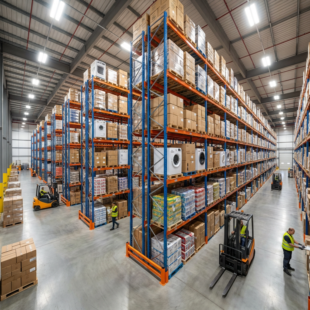 Heavy Duty Warehouse Metal Rack Steel Pallet Storage Equipment Factory