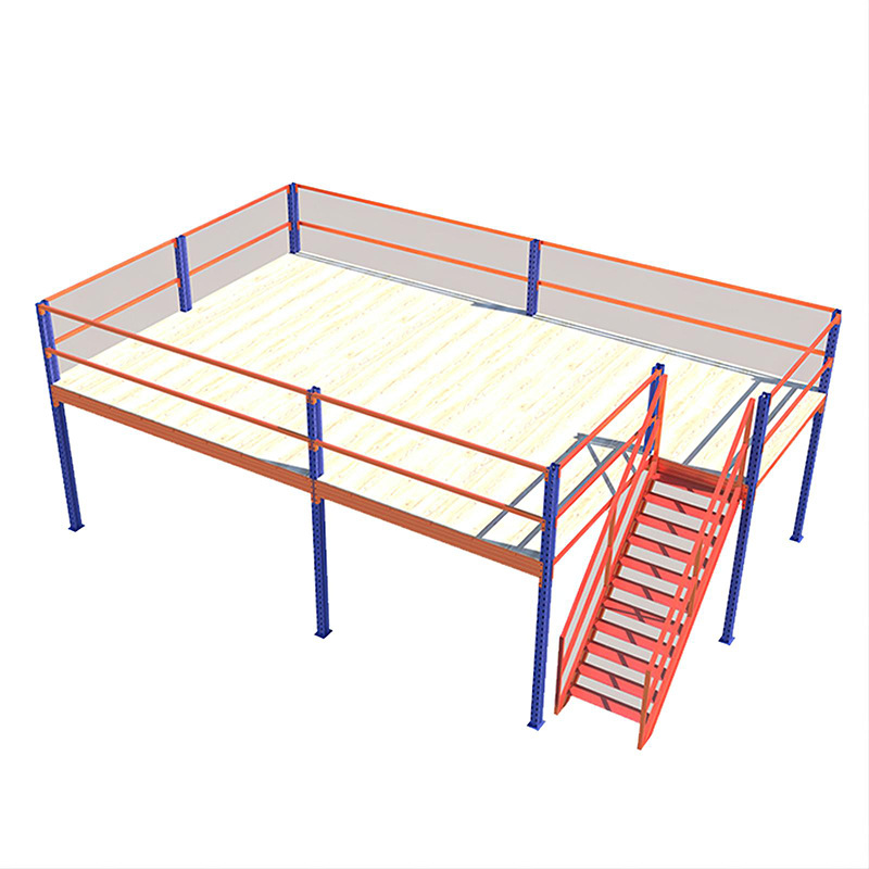 Industrial Customized Steel Structure Racks Supported Multi-tier Loft Mezzanine Floor Platform Racking