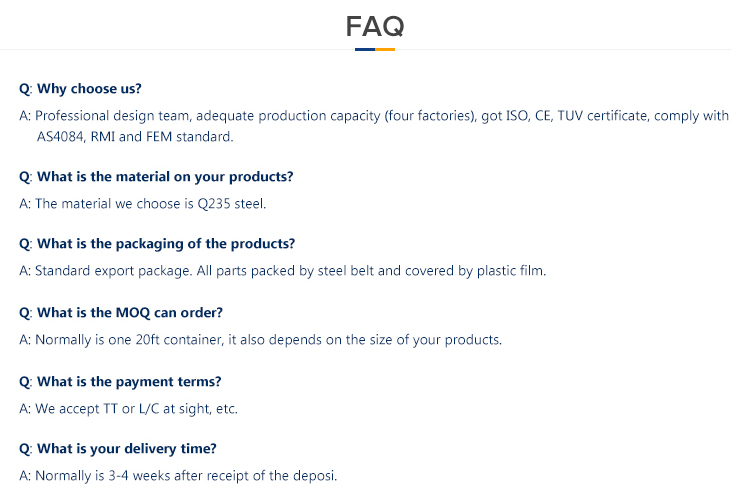 FAQ Overview