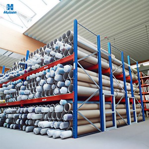 Robust Steel Teardrop Pallet Rack System 3000kg Loading Capacity 5 Layer Industrial Warehouse Storage Racking Powder Coated Rack