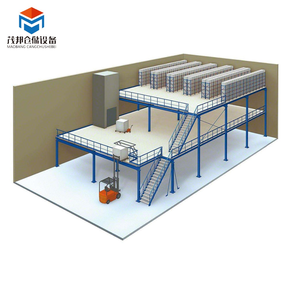 Heavy Duty Industrial Storage Warehouse Mezzanine Systems Mezzanine Floor Platforms