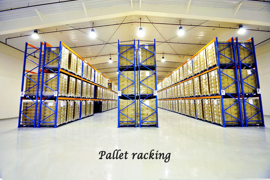 Cold-rolled Tall Stackable Steel Kids Pallet Racking Storage Shelf Warehouse Storage Rack