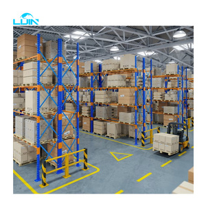Steel Selective Drive-In Wire Units Push Metal Bin Systems Heavy Racks Warehouse Racking Adjustable Parts Heavy Duty Shelving