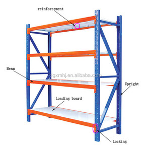 Cheap Storage Warehouse Metal Medium Duty Weight Goods Stacking Racks &amp; Shelves