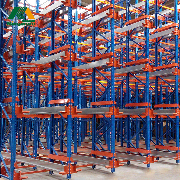 Heavy-Duty Steel Warehouse Racks with Automated Radio Shuttle Racking Equipment Movable Pallet System Automatic rack