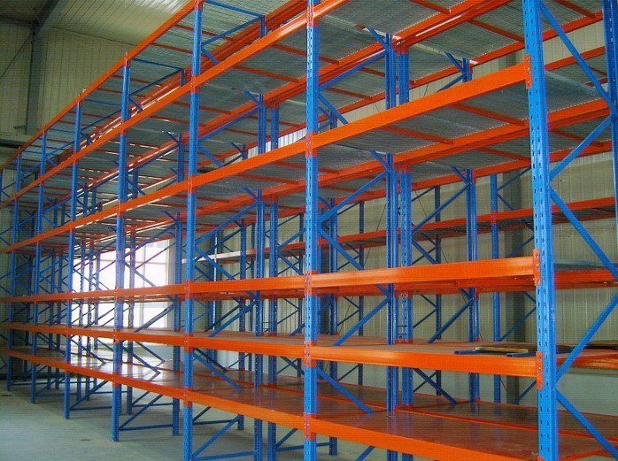 Factory Customized Steel Light Duty Industrial Storage Shelves 4 Layer Warehouse Rack System 200kg Capacity Storage Rack