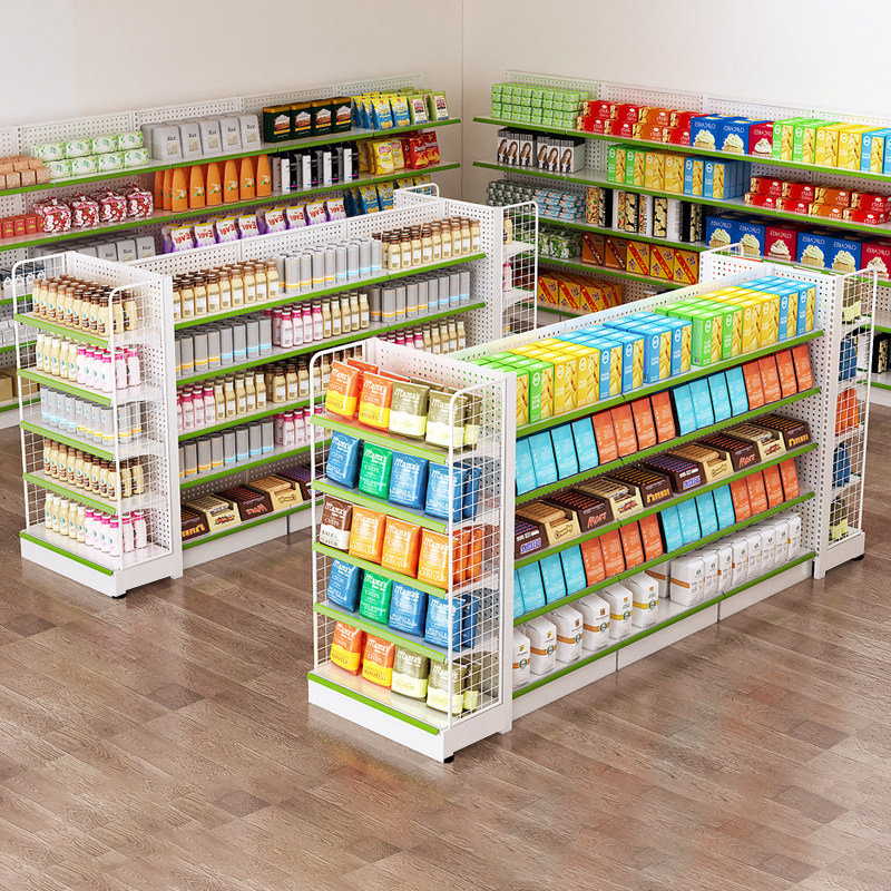 Supermarket Shelves Grocery Items Food Rayonnage Magasin Boltless Rivet Racksupermarket Display Shelves Shein Shelf For Shop
