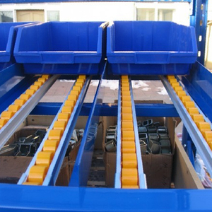 Carton Flow Rack Sliding Roller Shelf System Slide Warehouse Rack