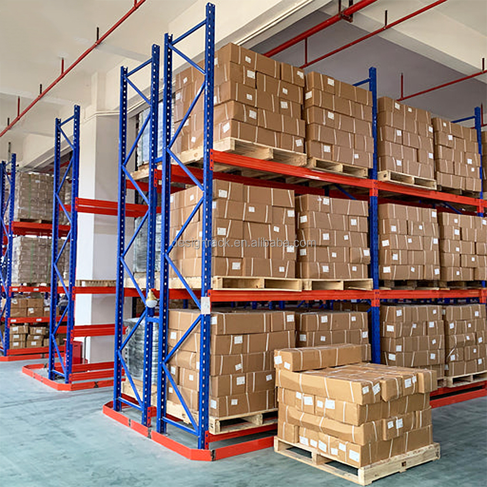 Logistics Center Pallet Rack Warehouse Rack Manufacturer Q235B Steel Heavy Duty Storage Rack Custom Design ISO Certified System