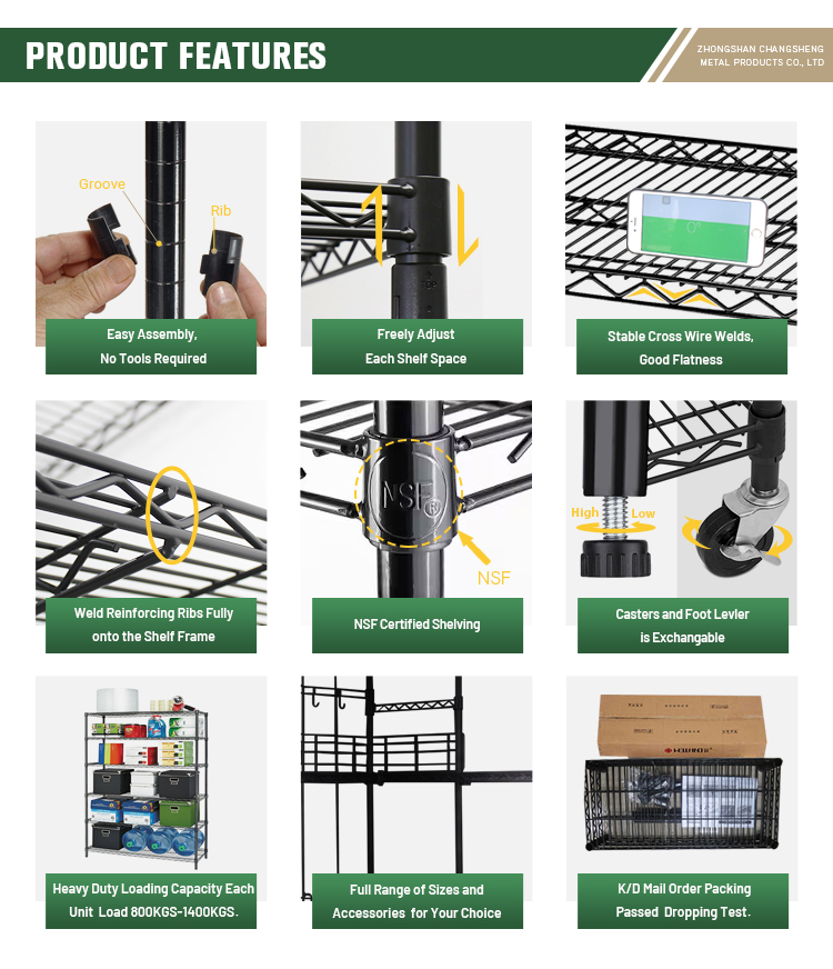 4 Layer Rack Hardware Detail
