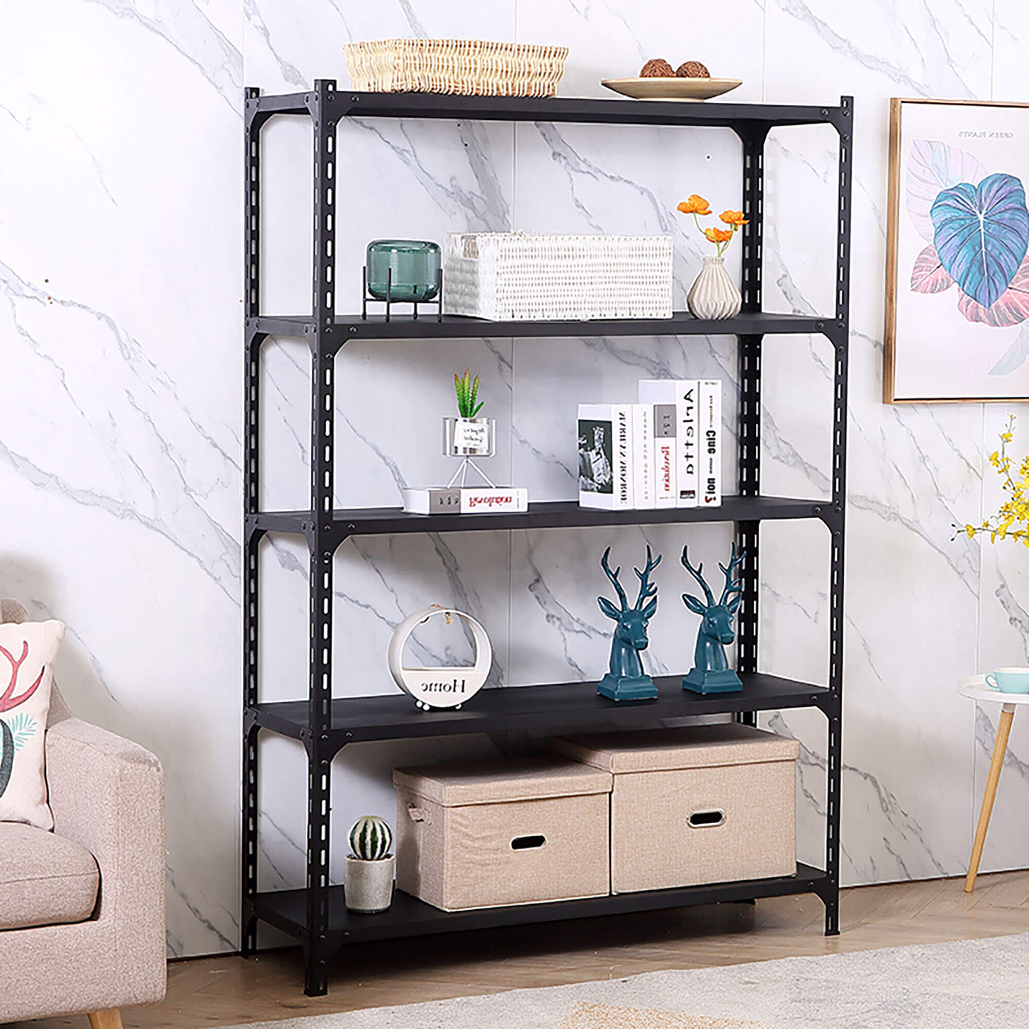 Boltless Rivet Shelving Detail 3