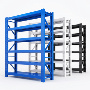 Medium Duty 6 Layer Steel Wire Shelving Display Rack Load Bearing Industrial Warehouse Storage Shelves