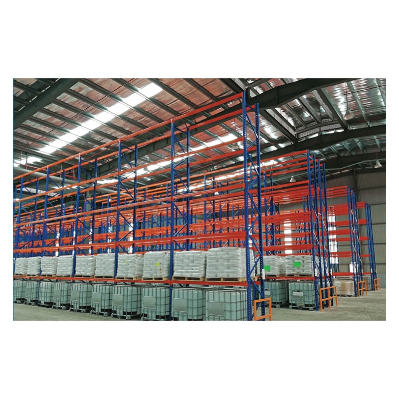 Steel Shelving Adjustable Metal Boltless Shelf Pallet Storage Use Metal Racking Stacking Racks &amp; Shelves