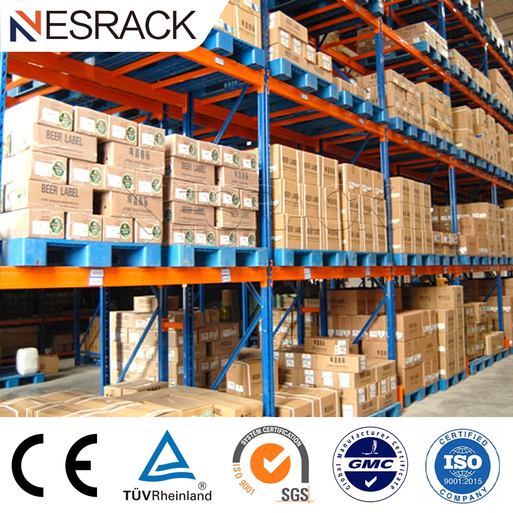 High Quality Intelligent Warehouse Storage Equipment Pallet Racking Beams and Uprights Stacking Racks &amp; Shelves